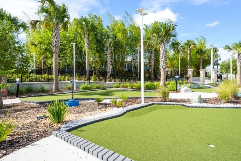 Lazy river. Dual waterslides. Private pool.